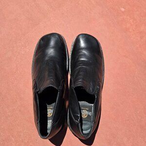BACCO BUCCI Square Toe Chunky Loafer 11.5. martine italy vibram lug pliner sole